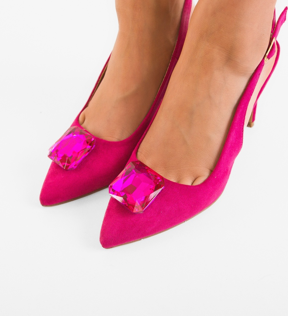 Pantofi Vyhag Fuchsia - Eleganță și Stil - imagine 4