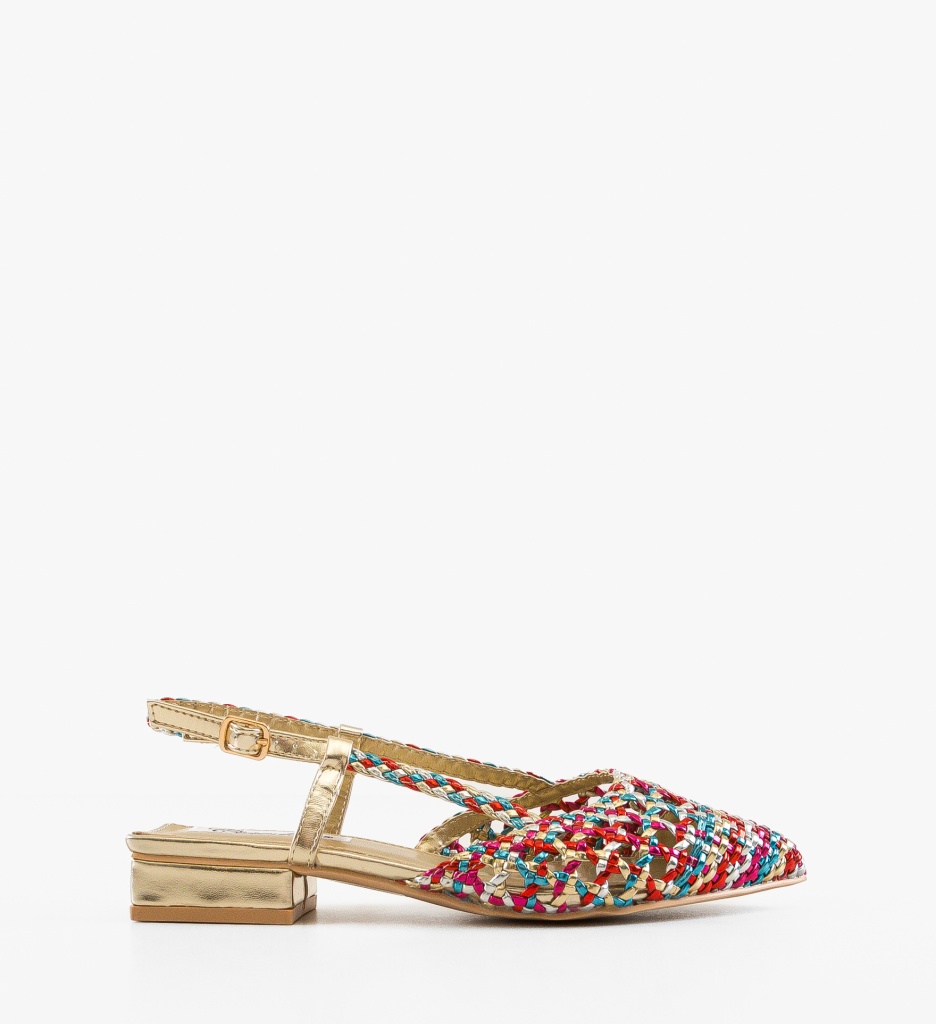Sandale Dama Haley Multi cu Toc Elegante - imagine 5