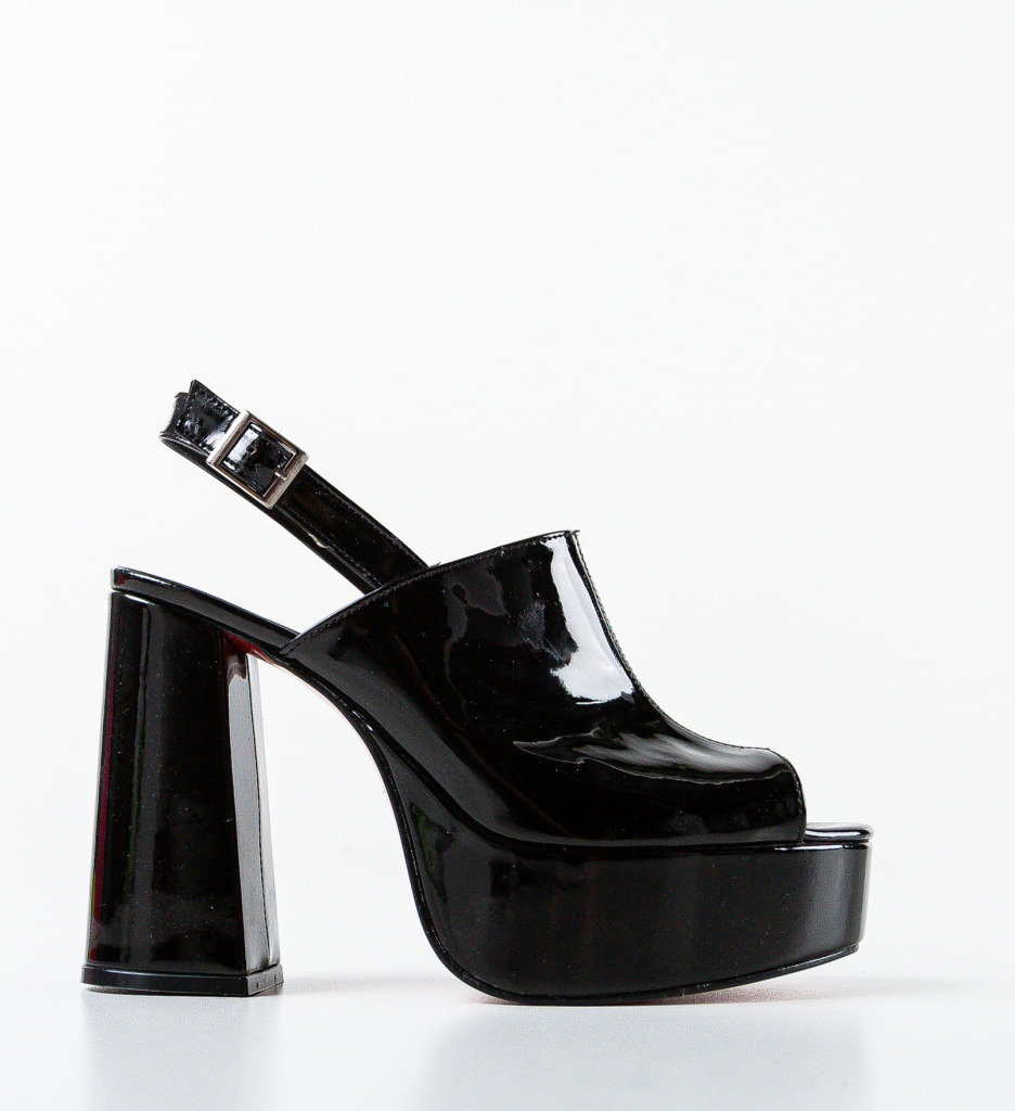 Sandale Niciera Negre | Eleganță și Stil