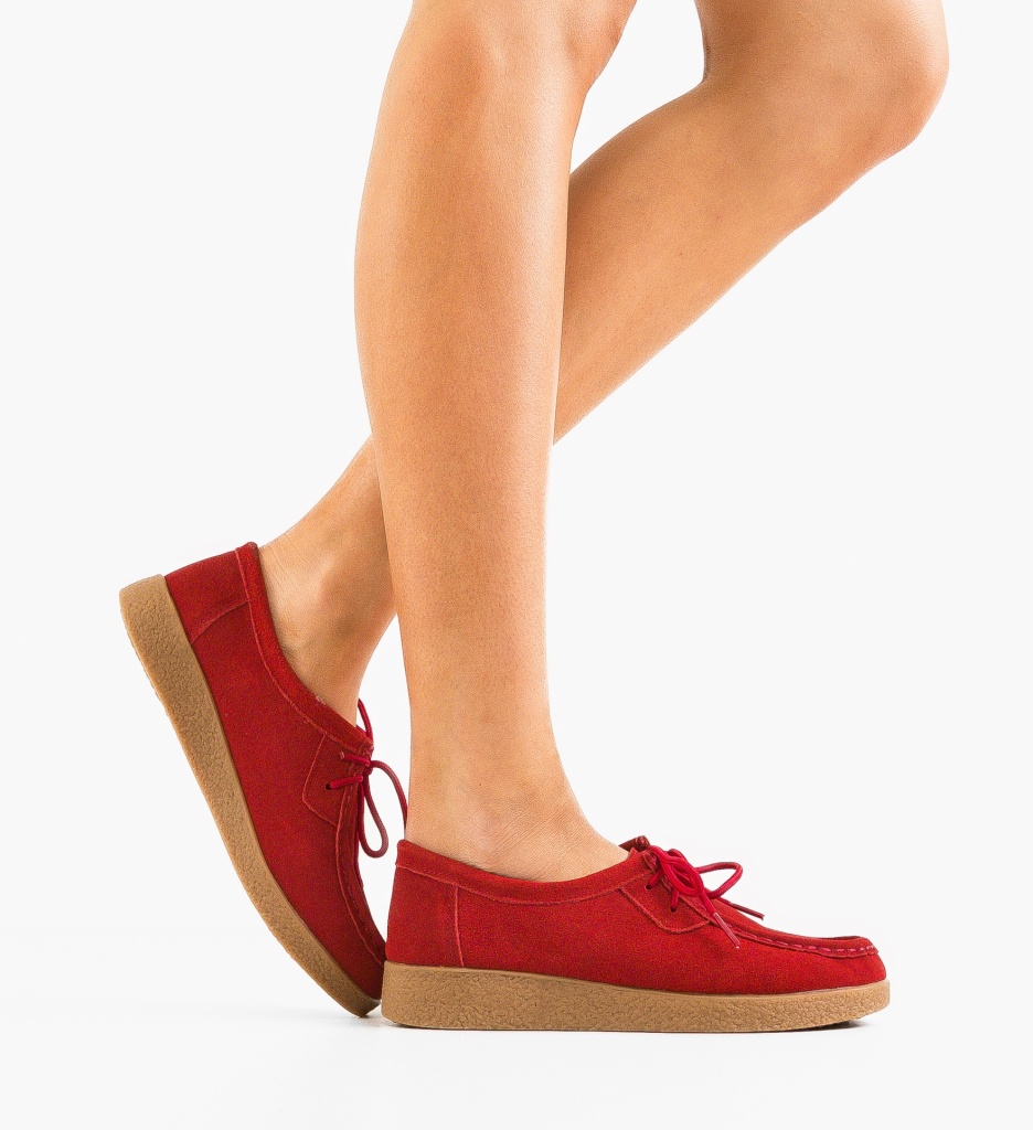 Pantofi Casual Neca Rosii 2 - Confort și Stil - imagine 2