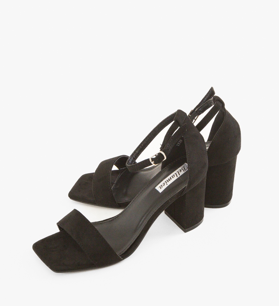 Sandale cu toc Huff Negre - Eleganță maximă - imagine 5
