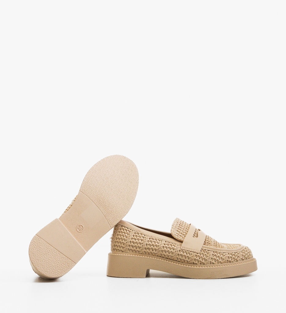 Pantofi Casual Nora Bej - Confort și Stil - imagine 4