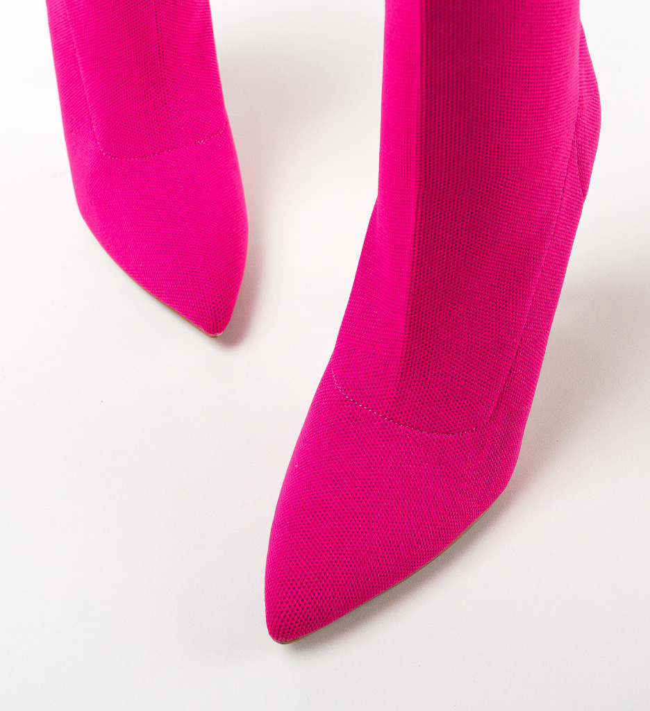 Botine Gluty Fuchsia | Stil și Confort - imagine 6