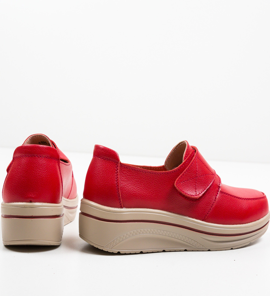 Pantofi Sport Hausberg Rosii - Confort și Stil - imagine 6