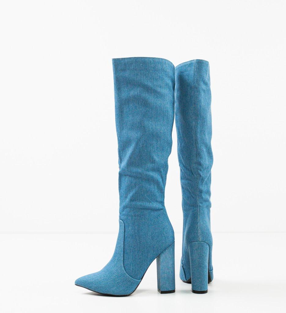 Cizme Dama Albastre Sian | Elegante și Comode - imagine 7