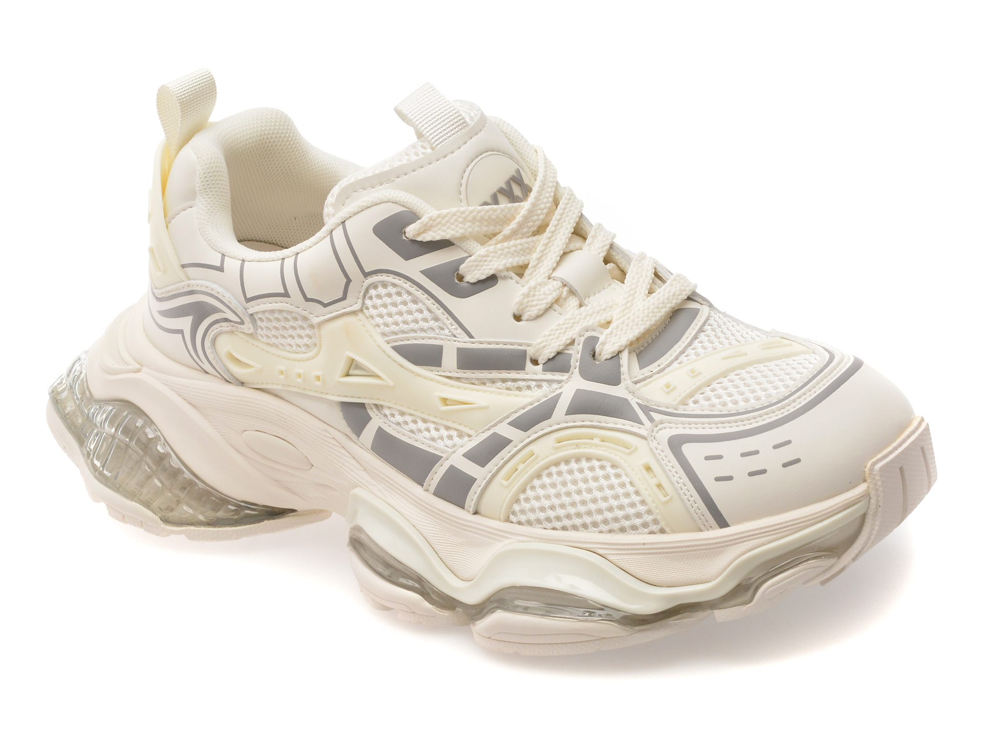 Pantofi sport GRYXX albi, confortabili și eleganți