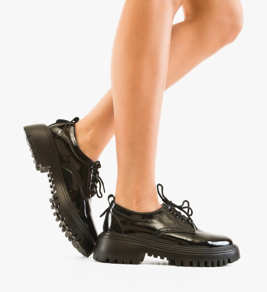 Pantofi Casual Hynba Negri - Confort și Stil - imagine 2