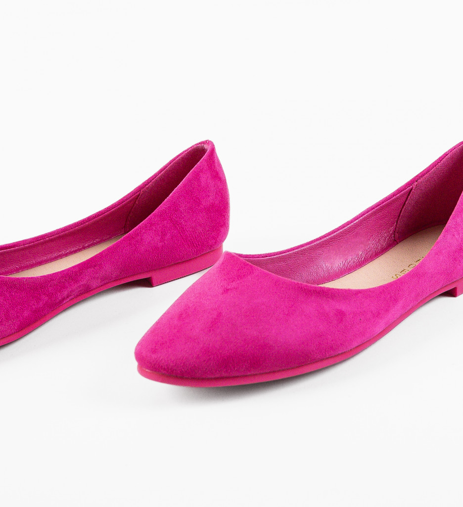 Balerini Dama Lely Fuchsia - Confort și Stil - imagine 7
