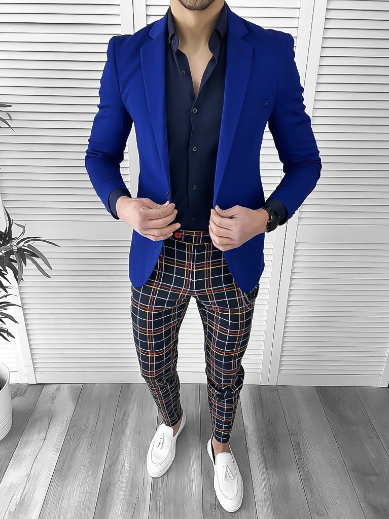 Ținută Barbati Smart Casual 3 Piese Slim Fit