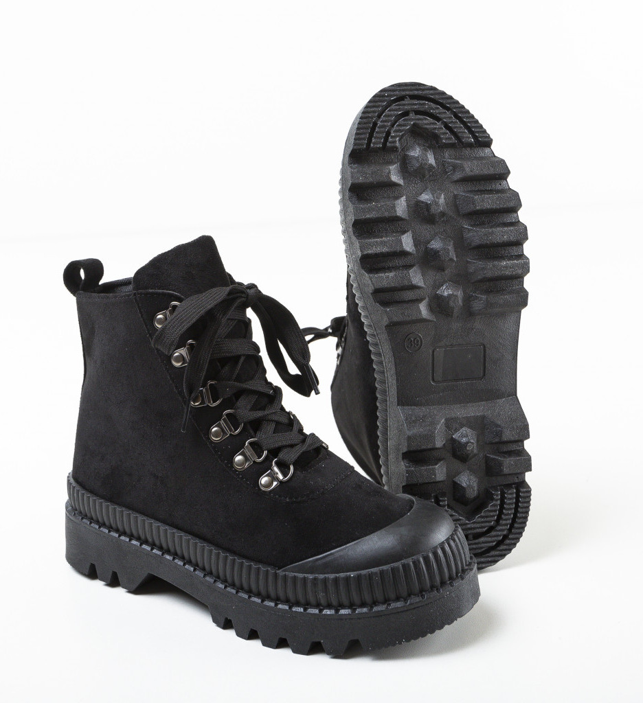 Ghete Abby Negre - Eleganță și Confort - imagine 6