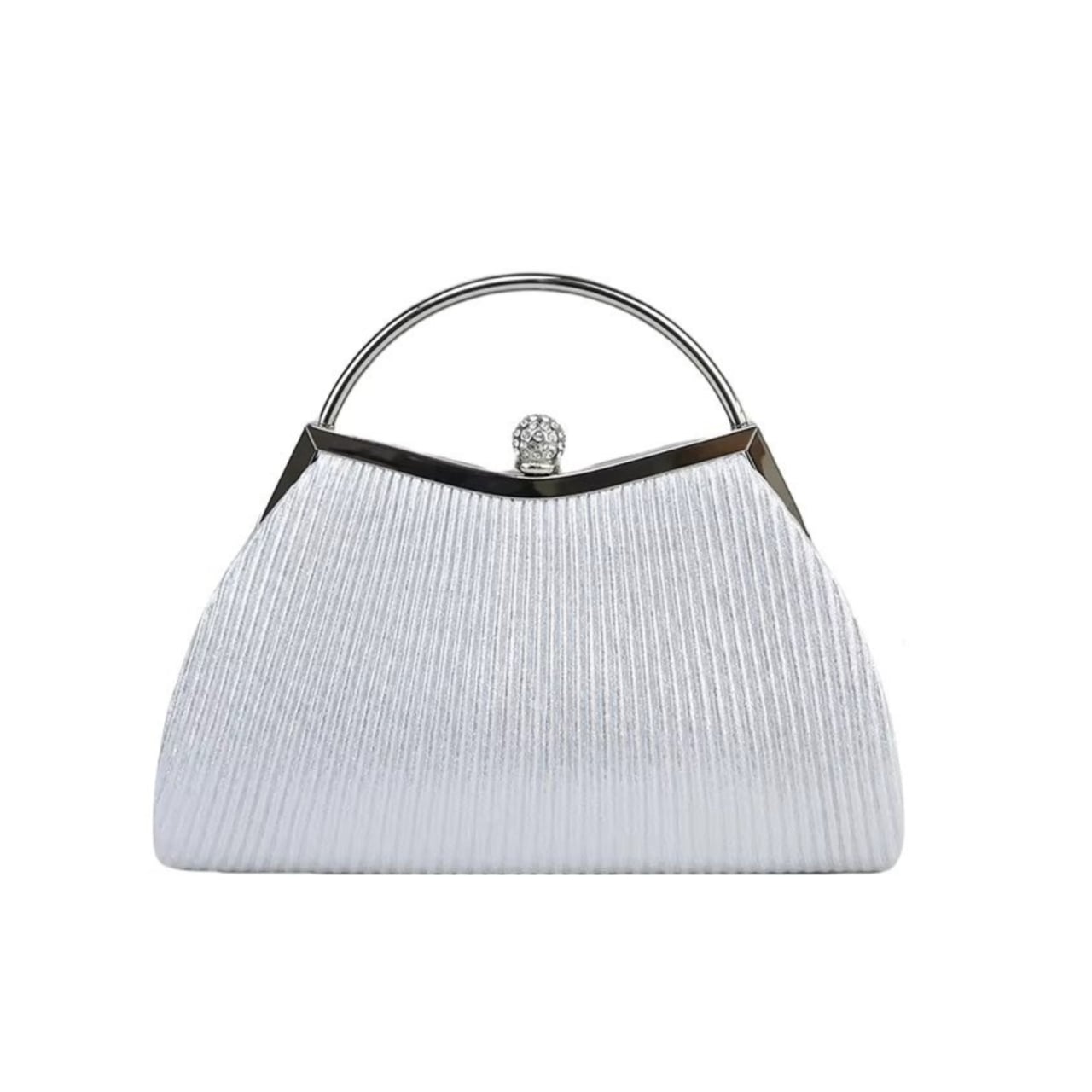 Geanta Ocazie Dama Delis Argintiu | Elegant