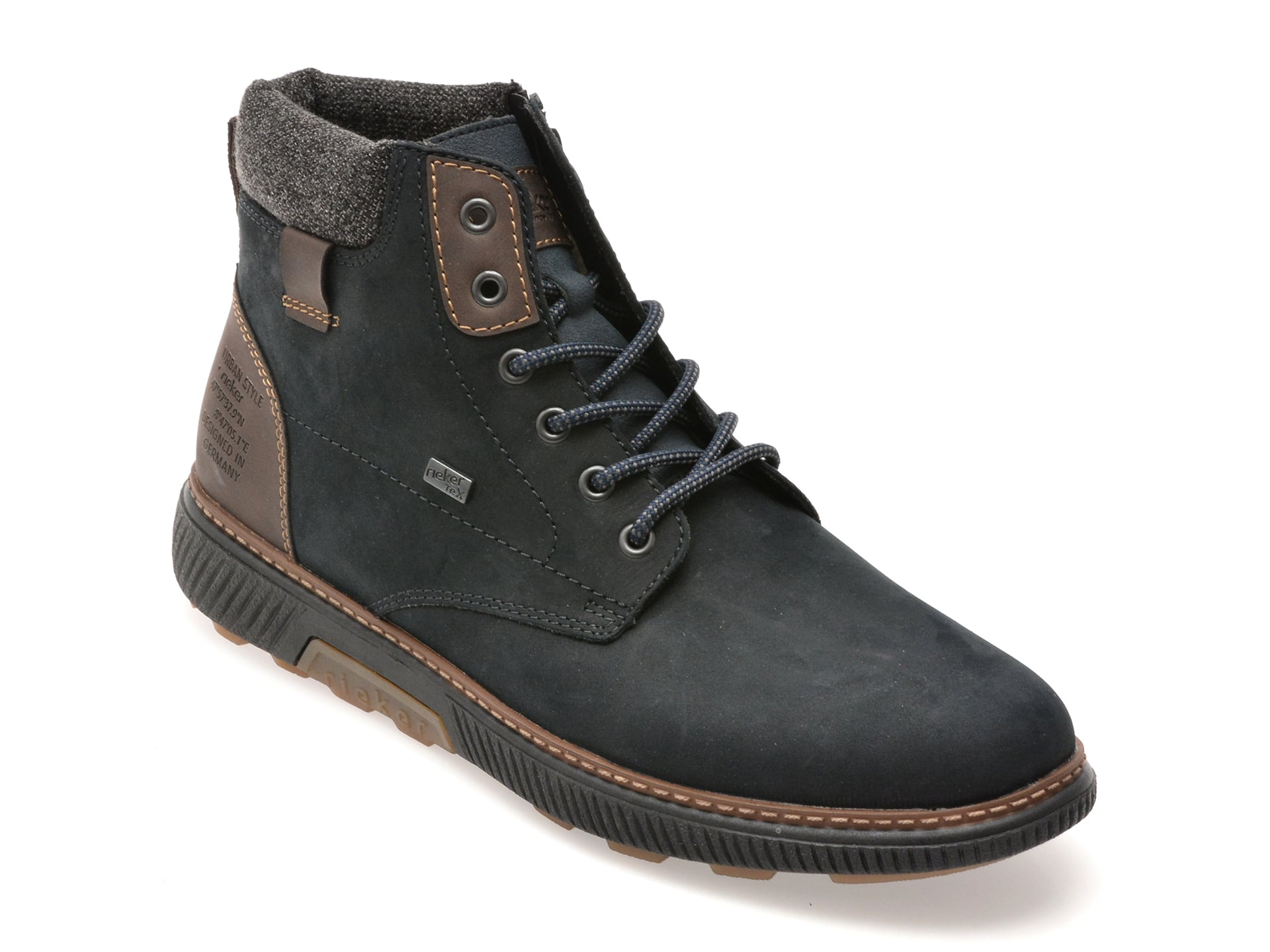 Ghete Rieker B3343 - Piele naturală, confort premium