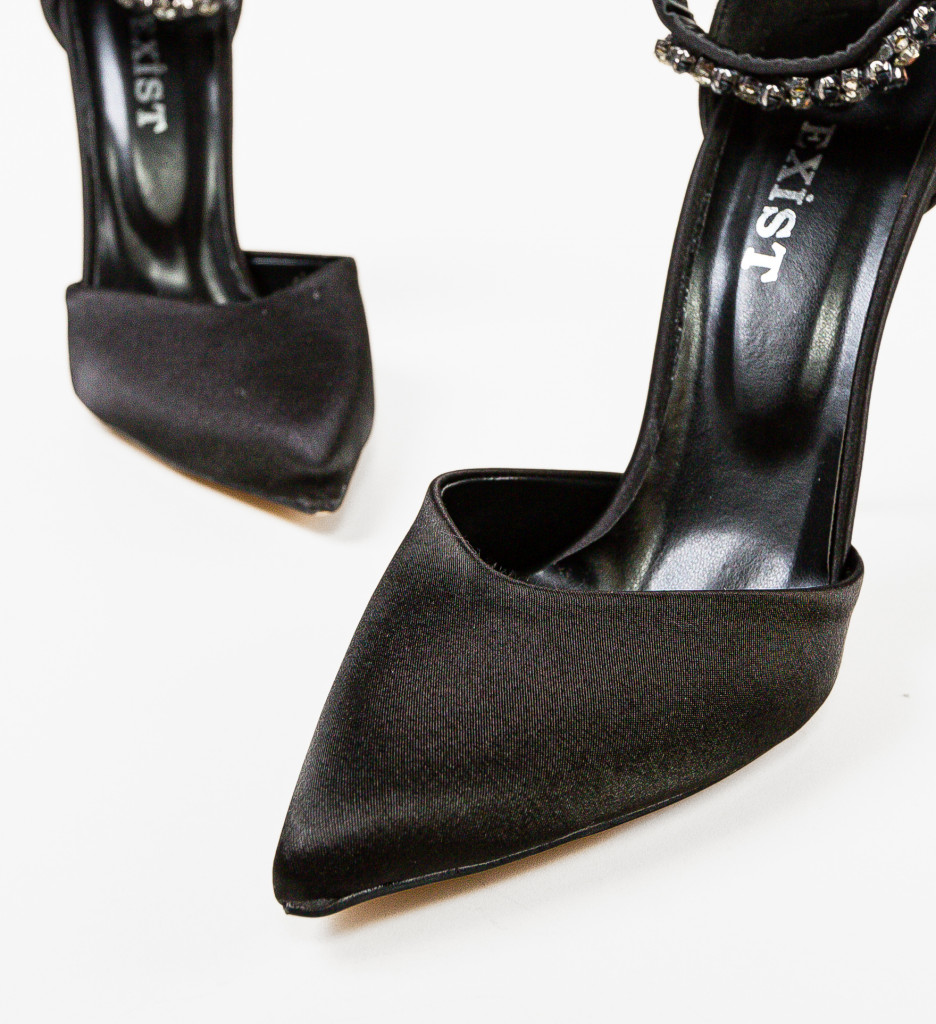 Pantofi dama Kobeza Negri | Eleganță și Stil - imagine 6