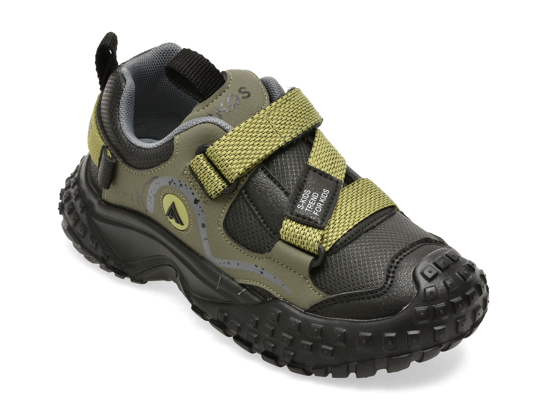 Pantofi Sport Selection Kids Verde Piele Ecologică