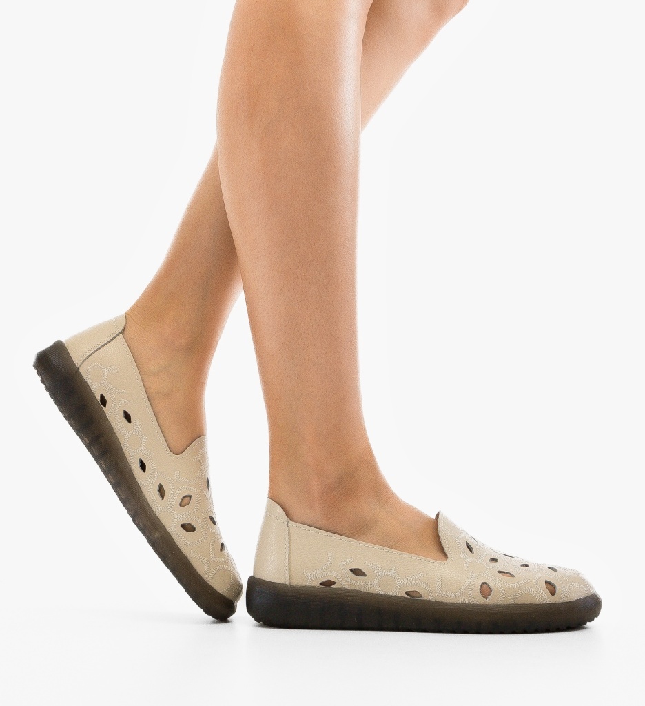 Espadrile Dama Deras Bej | Casual & Confortabile - imagine 4