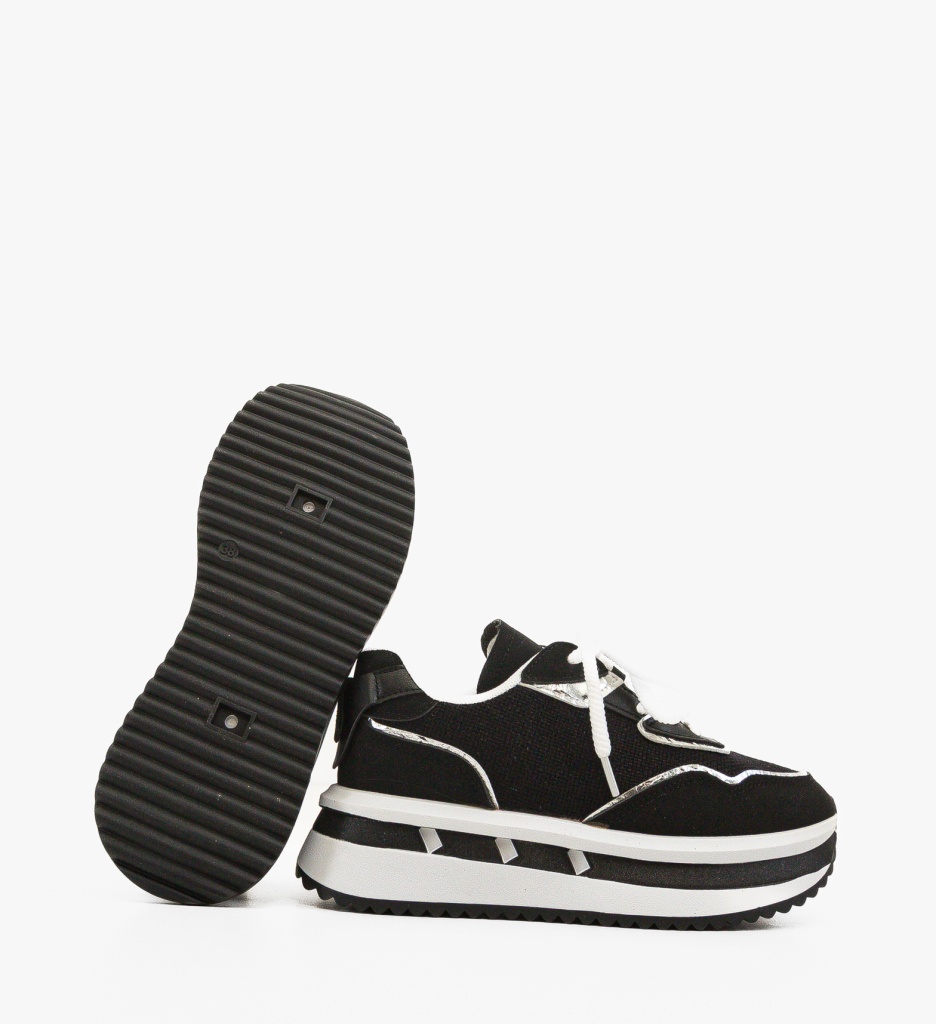 Sneakers Dama Wilson Negri | Confort & Stil - imagine 7