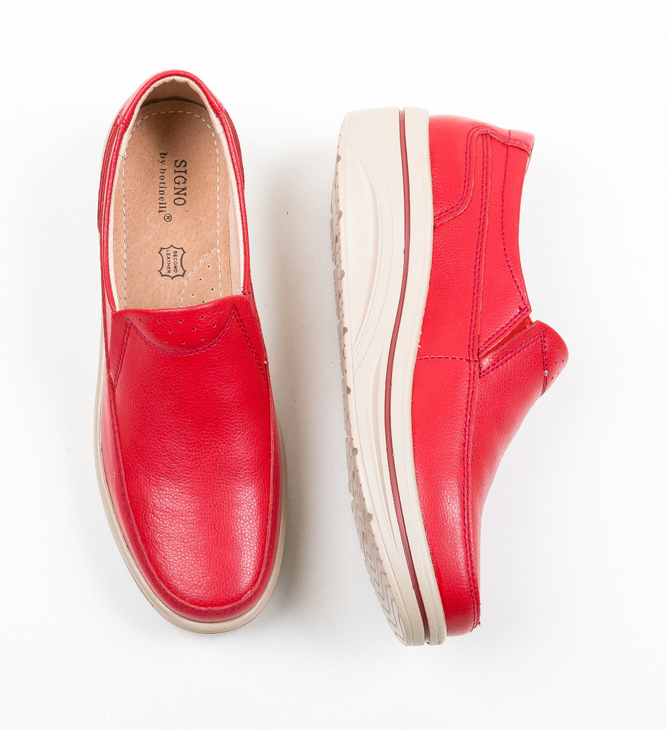 Pantofi Casual Rankin Rosii - Stil și Confort - imagine 5