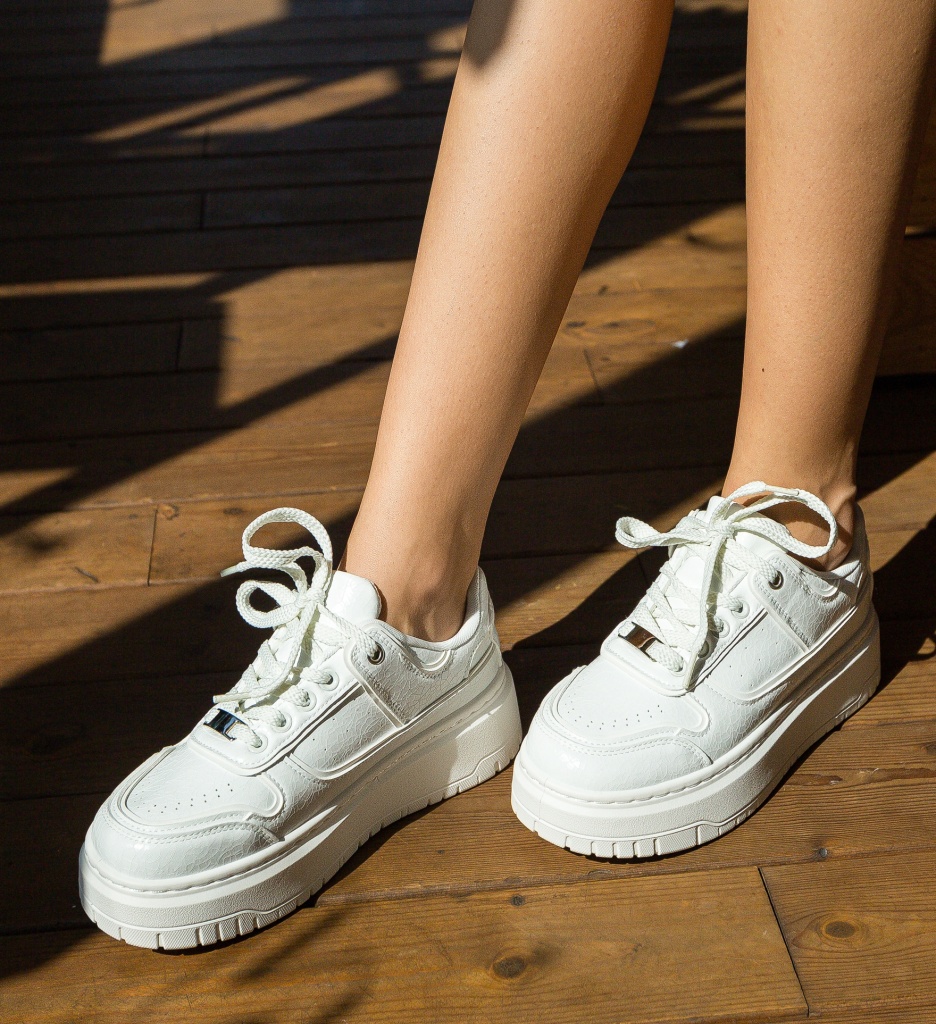 Sneakers Kline Albi - Confort și Stil Urban - imagine 3