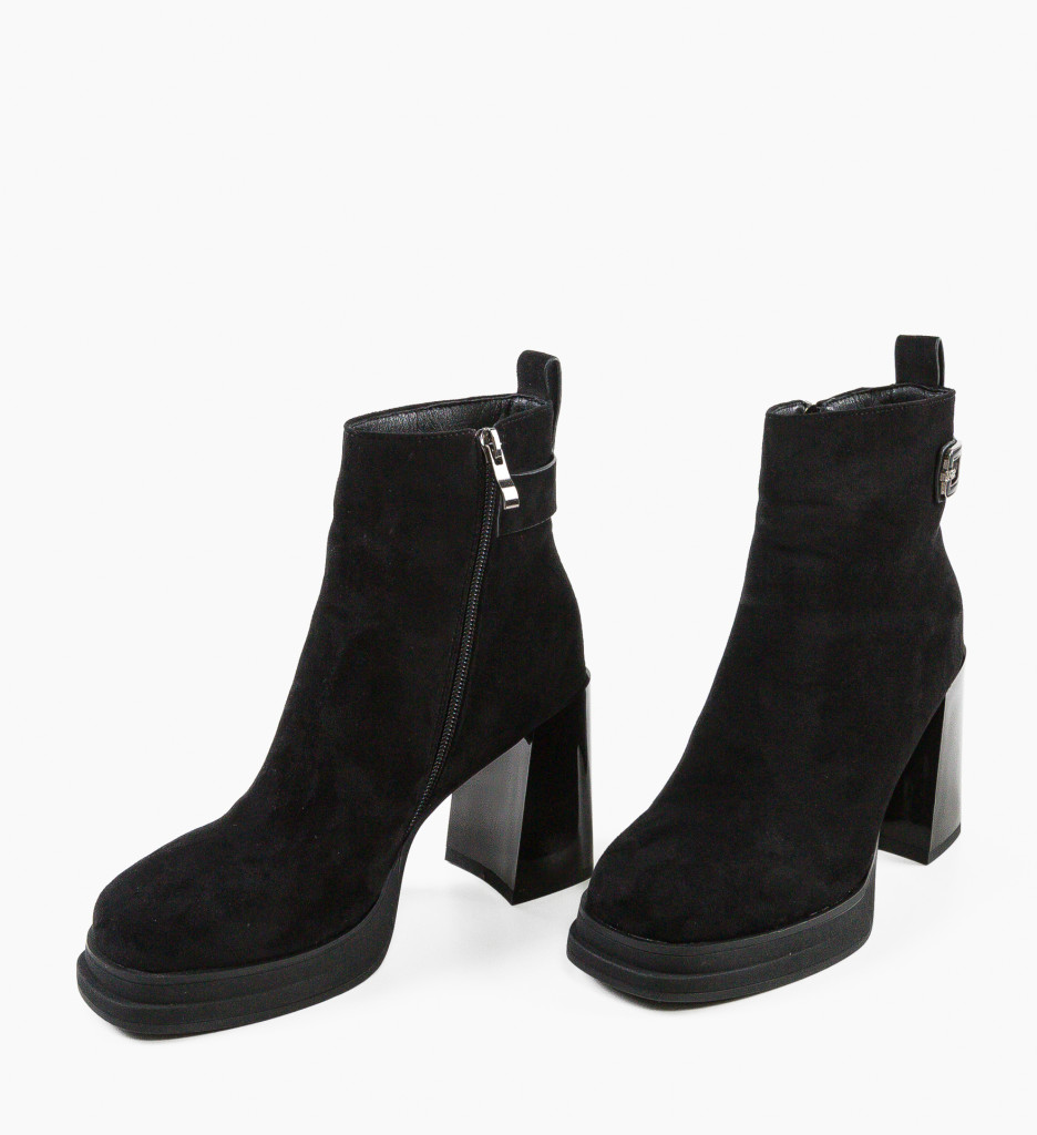 Botine Barthanes Negre - Eleganță și Stil Urban - imagine 7