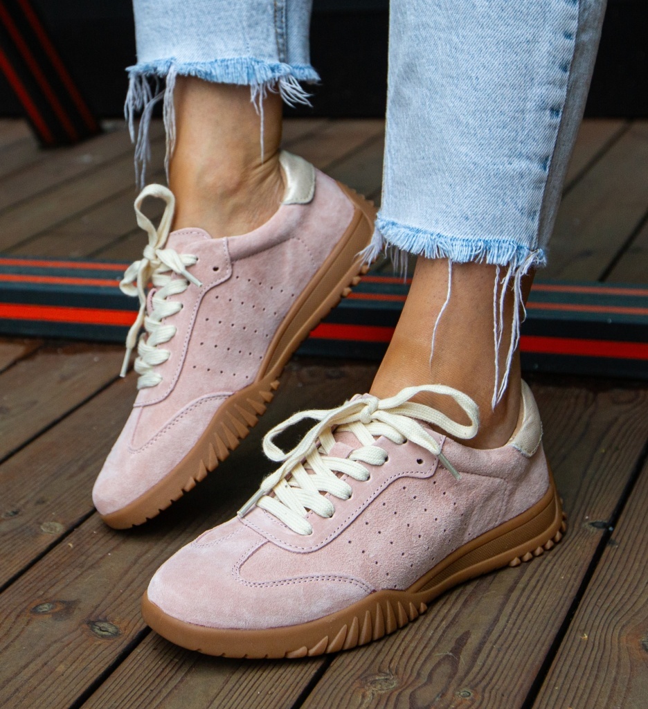 Sneakers Dama Nygery Roz Comod & Stilat - imagine 2