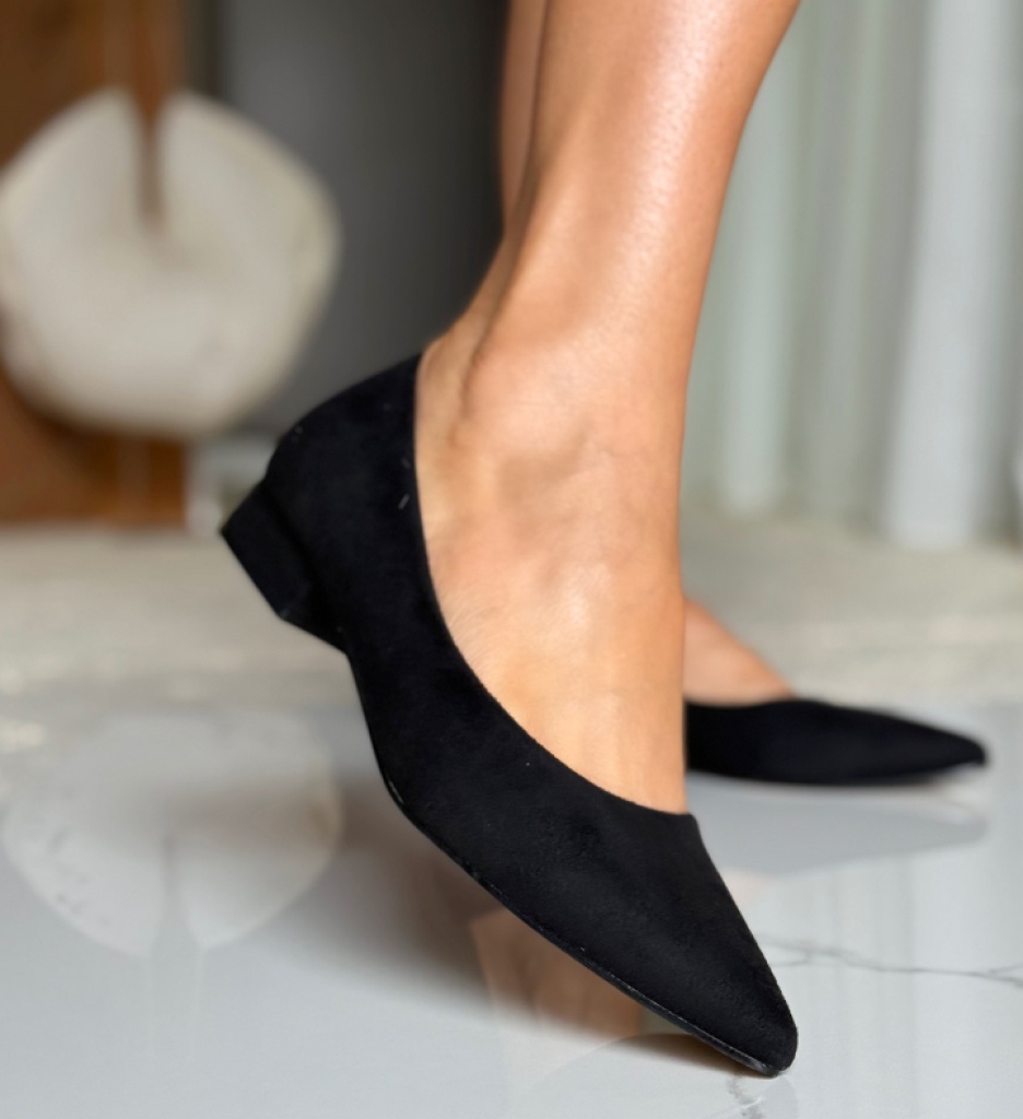 Pantofi Niam Negri cu Toc | Eleganță și Confort