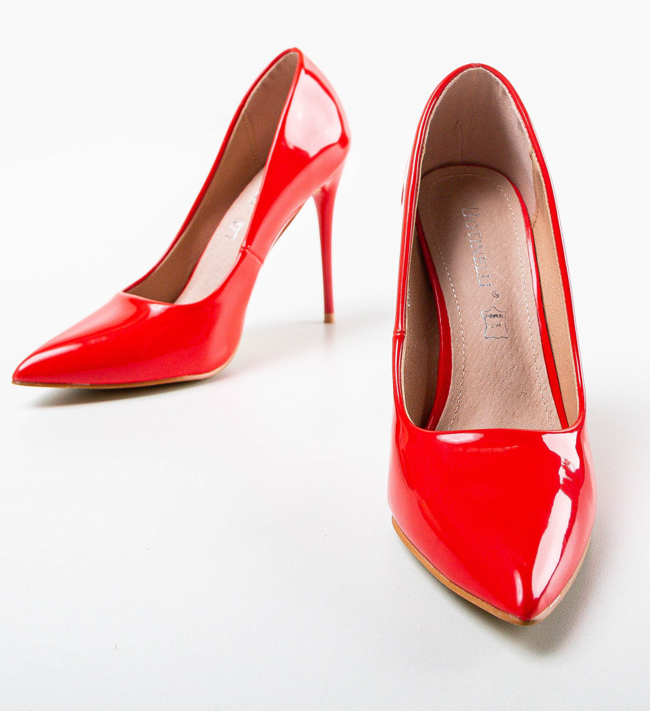 Pantofi cu Toc Rosii Telio - Eleganță și Stil - imagine 6