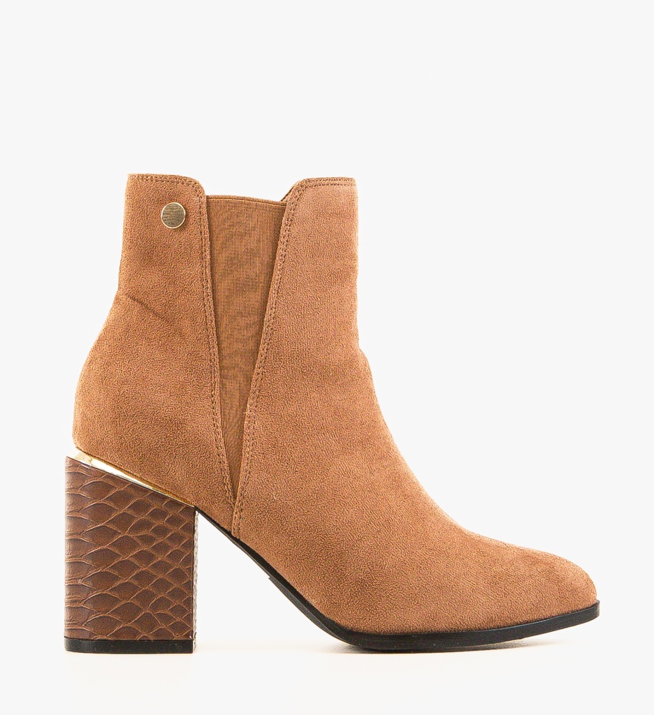 Botine Ynny Camel - Eleganță și Confort - imagine 3