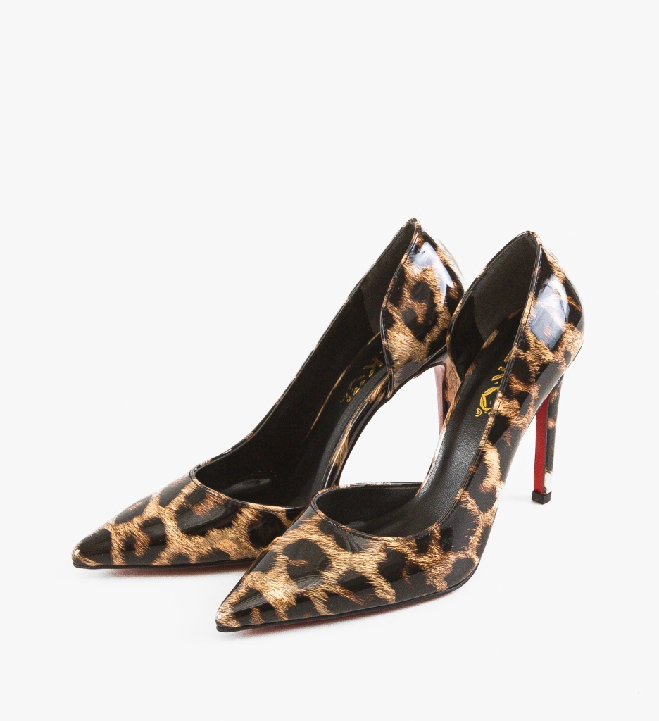 Pantofi Stiletto Trynet Print - Eleganță Maximă - imagine 6