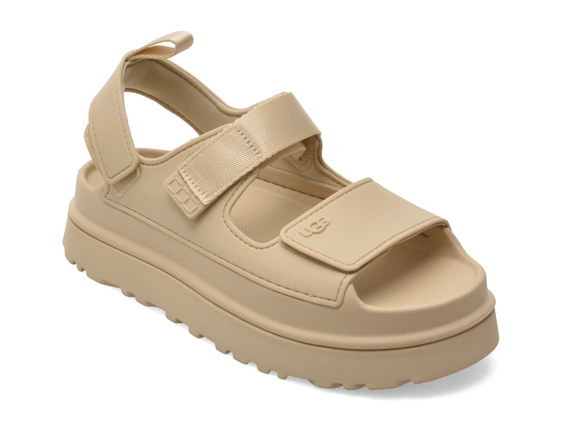 Sandale UGG Bej Golden Glow Piele Ecologică