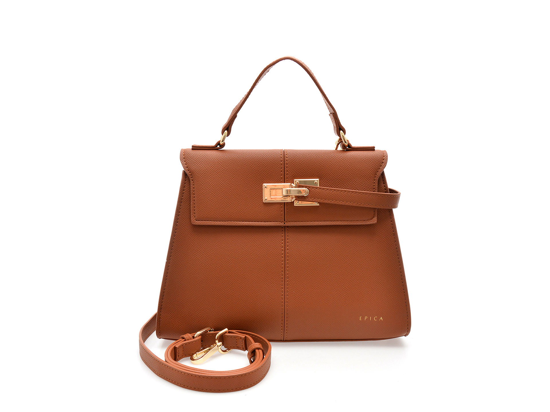 Geanta EPICA Maro din Piele Ecologică - Eleganță