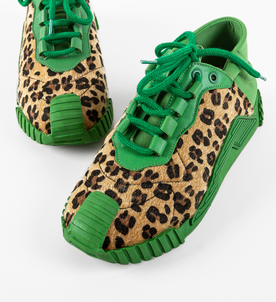 Sneakers Kofta Dama Verzi - Confort și Stil - imagine 7