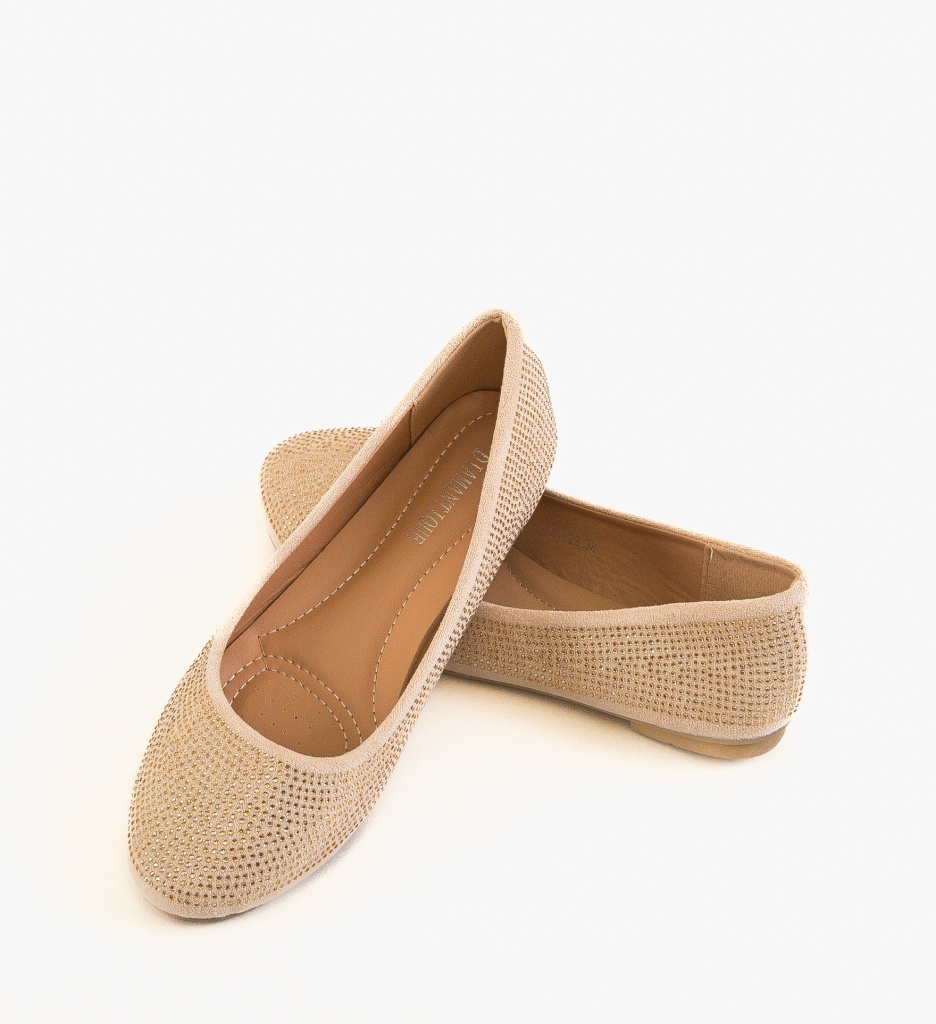 Balerini Dama Cind Bej | Confort si Stil - imagine 4