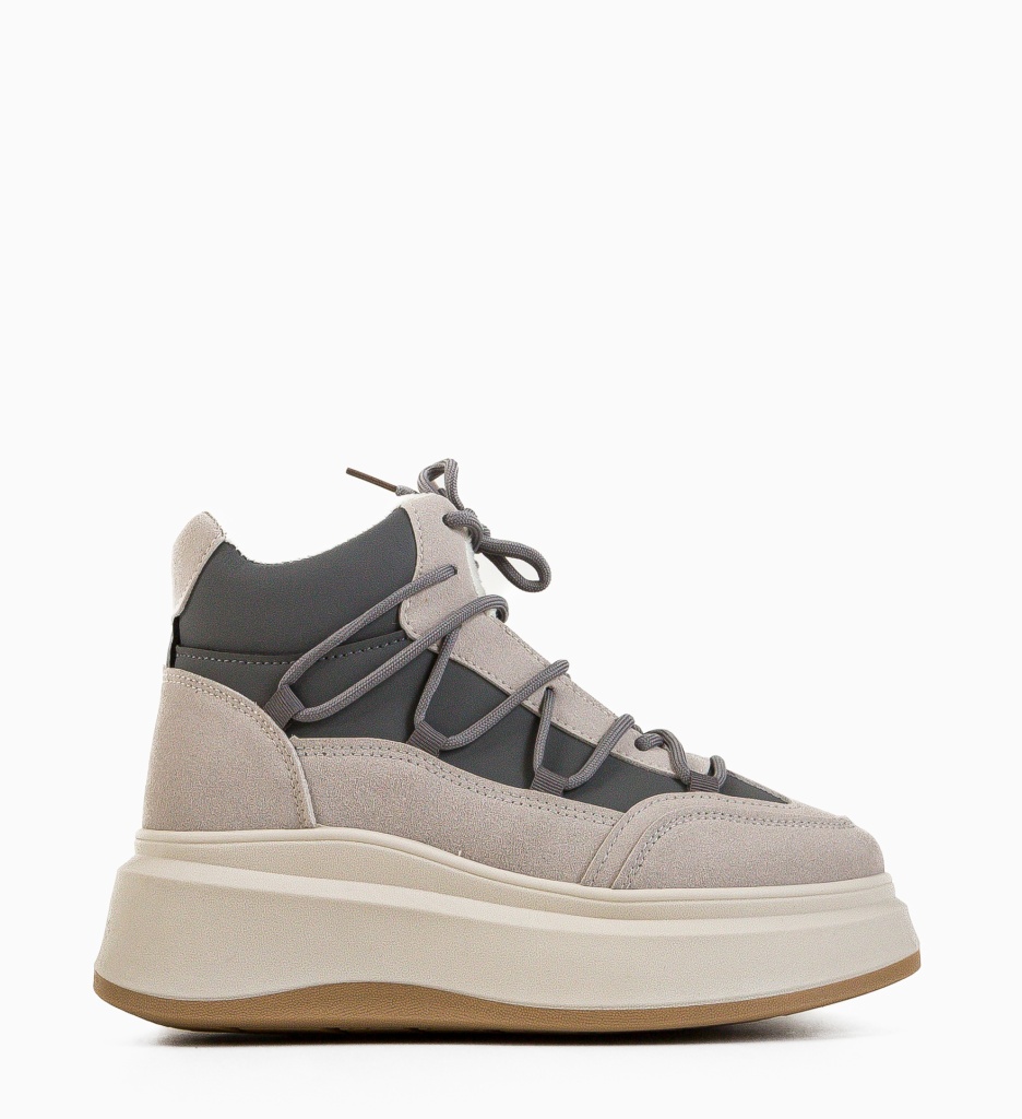 Sneakers Dama Voldus Gri | Confort și Stil Urban - imagine 6