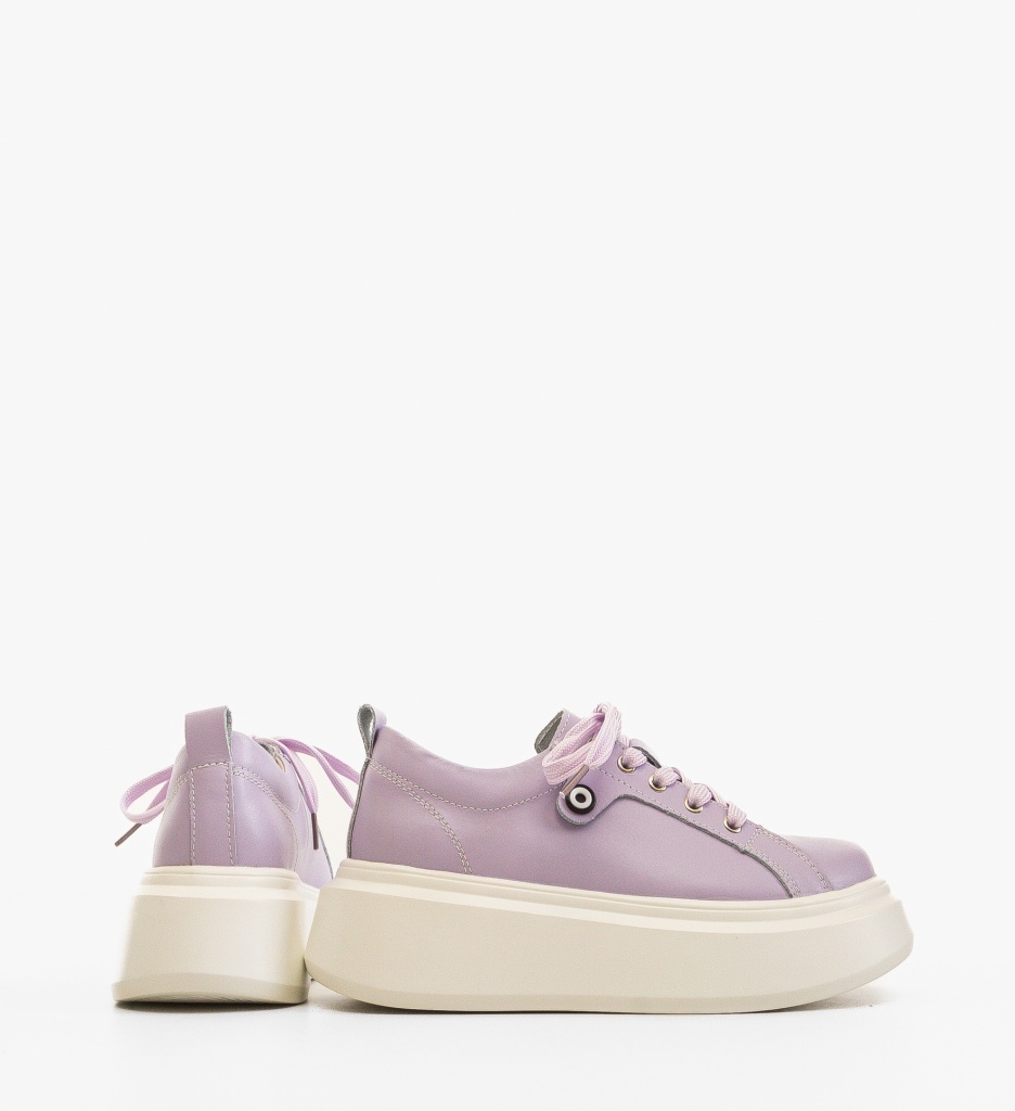 Pantofi Casual Nuandre Mov - Confort și Stil - imagine 4