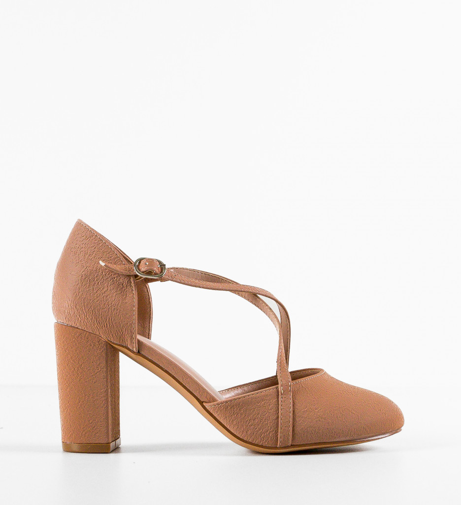 Pantofi Dama Enora Bej - Eleganță și Stil - imagine 4