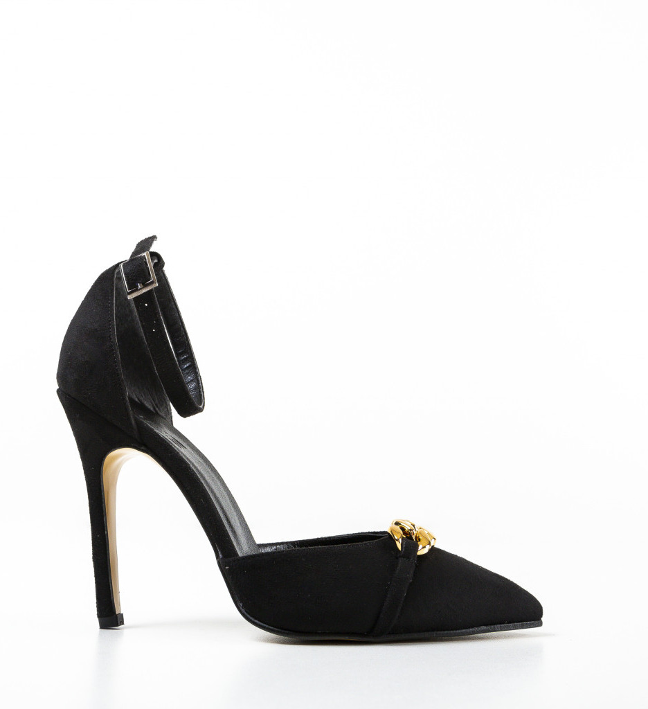 Pantofi Deler Negri | Eleganță și Stil - imagine 4