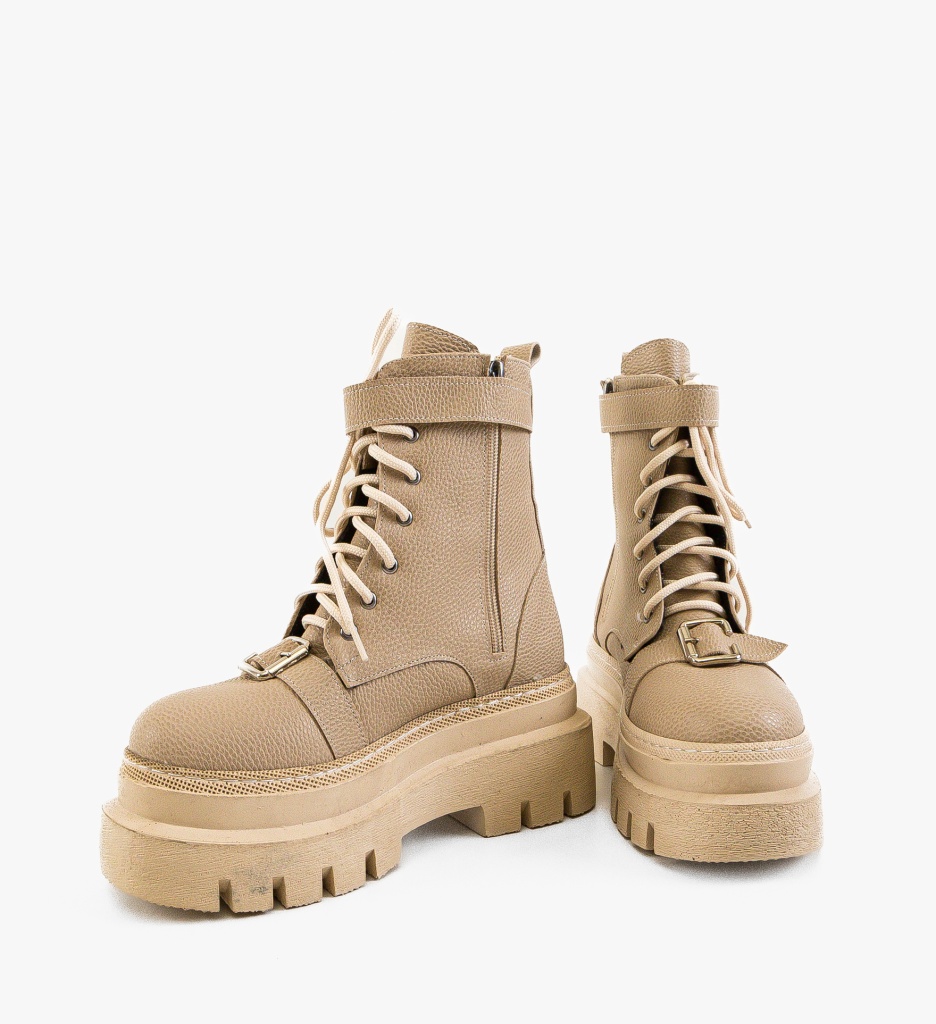 Ghete Dama Sorcer Khaki | Stil si Confort - imagine 7