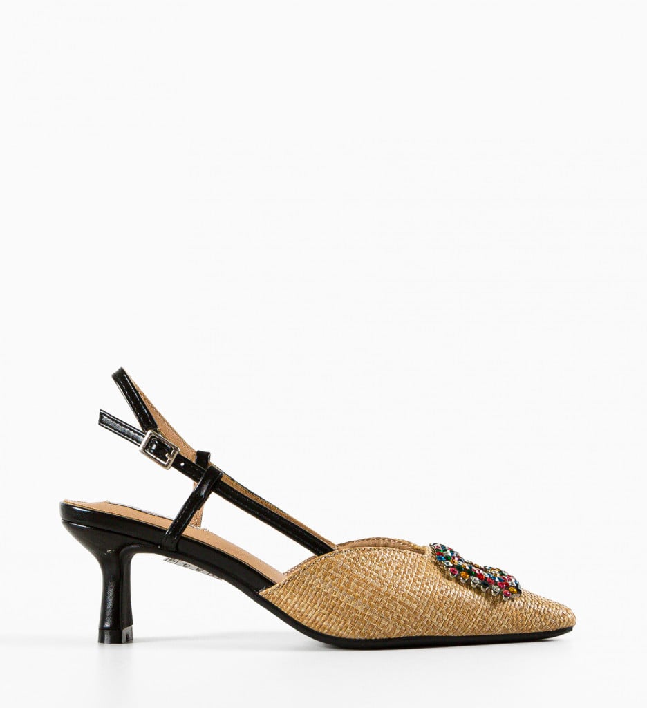 Pantofi Rafiana Bej | Eleganță și Stil - imagine 5
