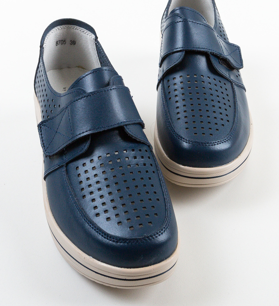 Pantofi Casual Rezilento Bleumarin - Confort Zilnic - imagine 7