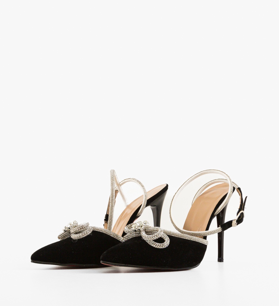 Pantofi Toc Konect Negri | Stil și Eleganță - imagine 4