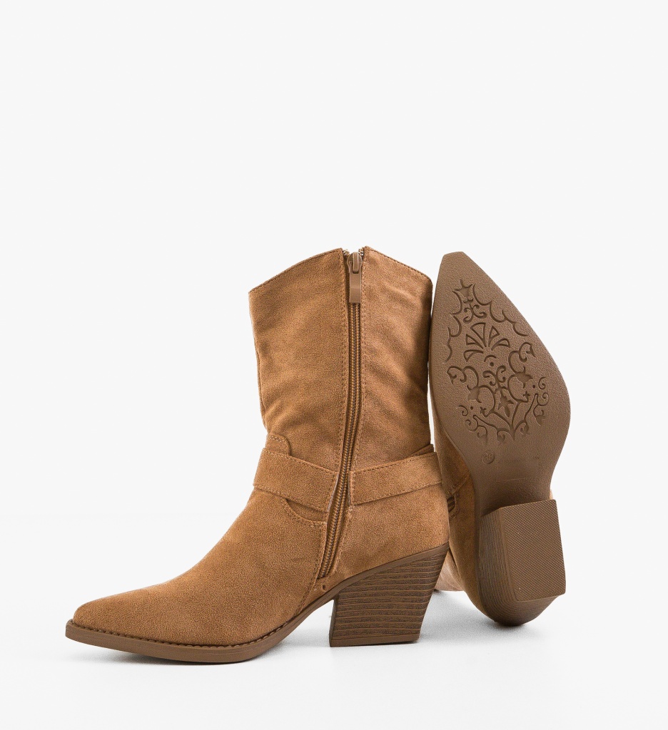 Botine Dama Edwin Khaki | Stil și Confort - imagine 6