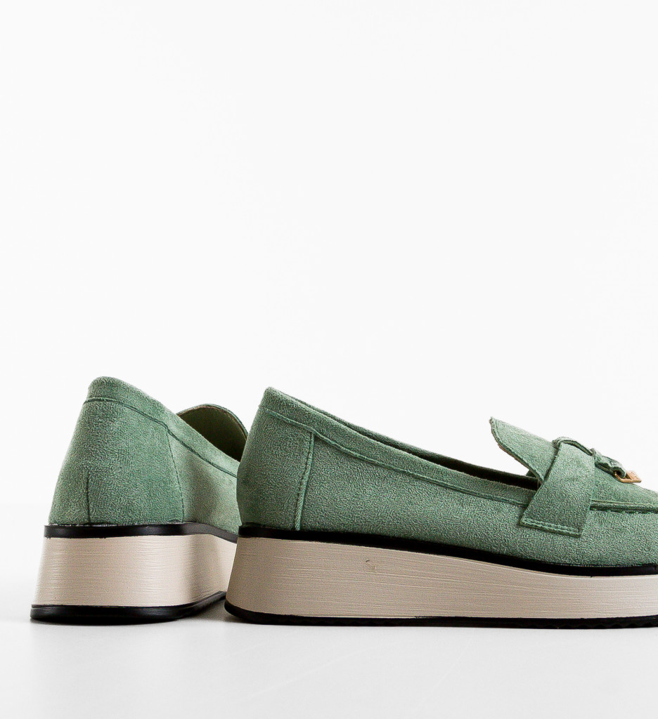 Pantofi Cabrera Verzi | Confort și Eleganță Casual - imagine 4