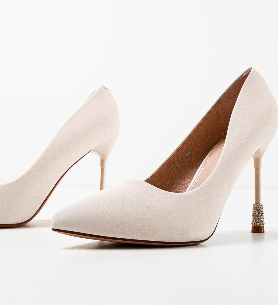 Pantofi Dama Monserrat Bej | Eleganță și Stil - imagine 6