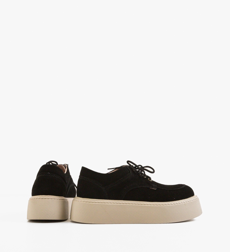 Sneakers Dama Sweep Negri - Confort și Stil - imagine 3