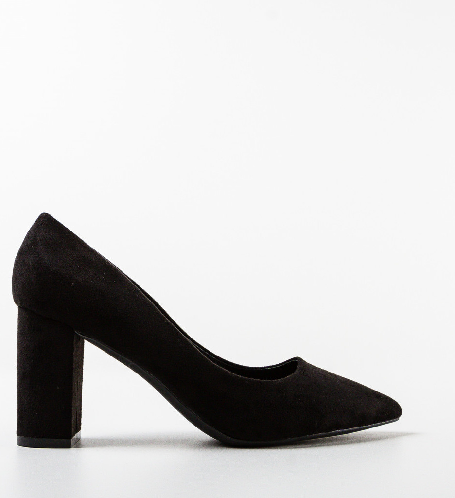 Pantofi Dama Horton Negri | Eleganță și Stil - imagine 4
