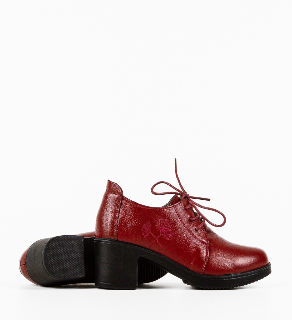 Pantofi Casual Atraxia Rosii - Stil și Confort - imagine 5