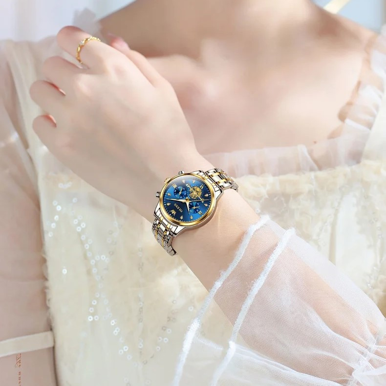 Ceas Dama Olevs Otel Inoxidabil, Stil Versatil - imagine 2