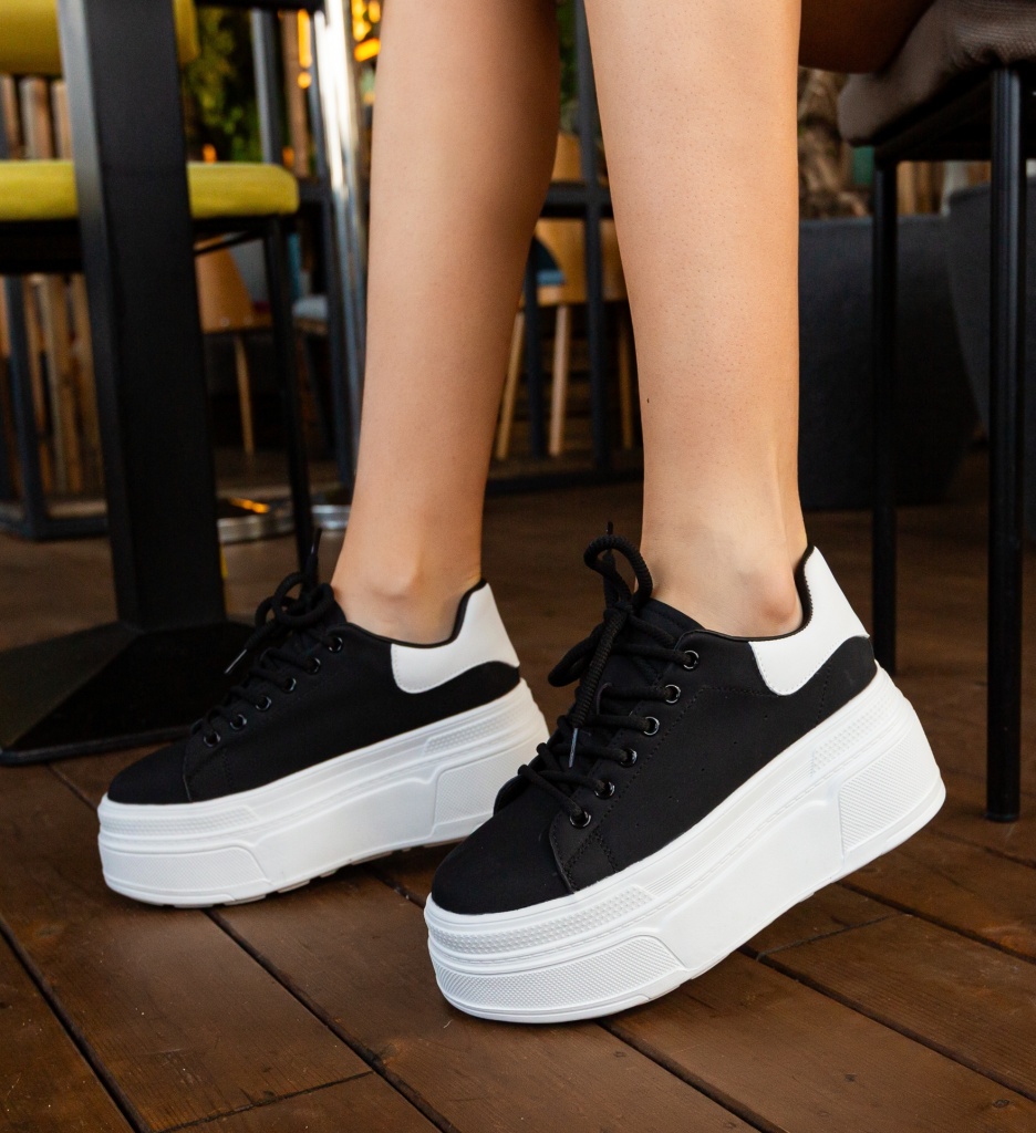 Sneakers Dama Vyha Negri - Confort și Stil - imagine 4