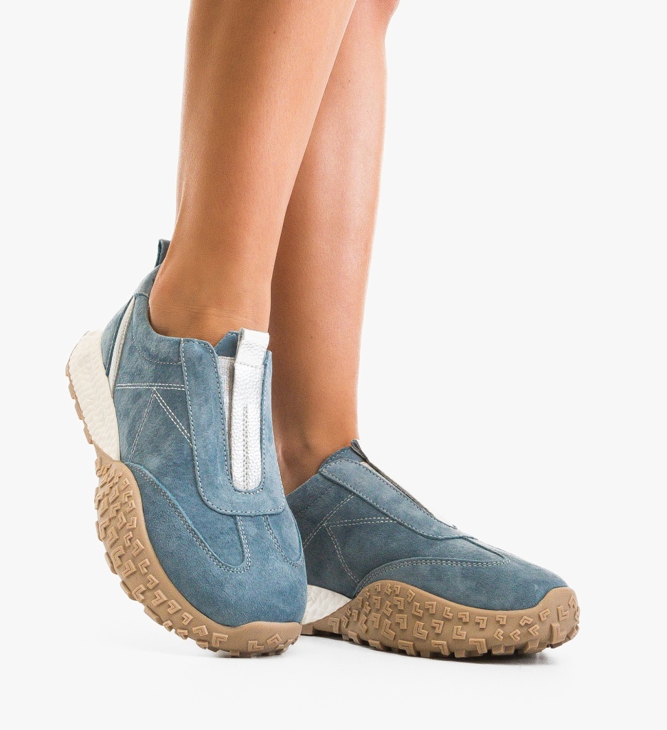Sneakers dama Florena albaștri | Confort sport - imagine 2