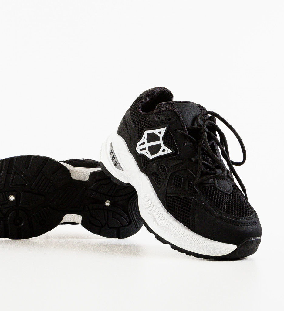 Sneakers Vlup Negri - Confort și Stil Modern - imagine 4